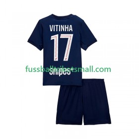 Fußballtrikots Paris Saint-Germain Vitinha 17 Kinder 2025-2026 Kurzarm Heimtrikotsatz kaufen